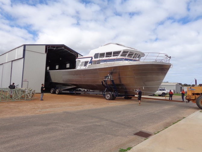 Dongara Marine, Western Australia - Ausmarine lobster boatbuilding
