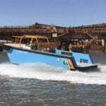 High speed lines boat / work boat