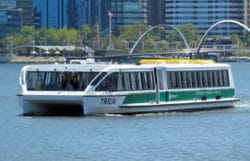 Custom passanger catamaran ferry Western Australia