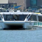 Transperth catamaran ferry Tricia on Swan River