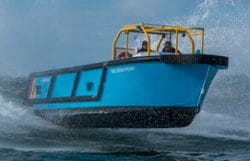 Custom work boat / lines boat from Western Australia boatbuilder Dongara Marine