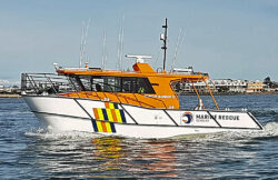 Bunbury Western Australia Marine Rescue Aluminium Catamaran Refit